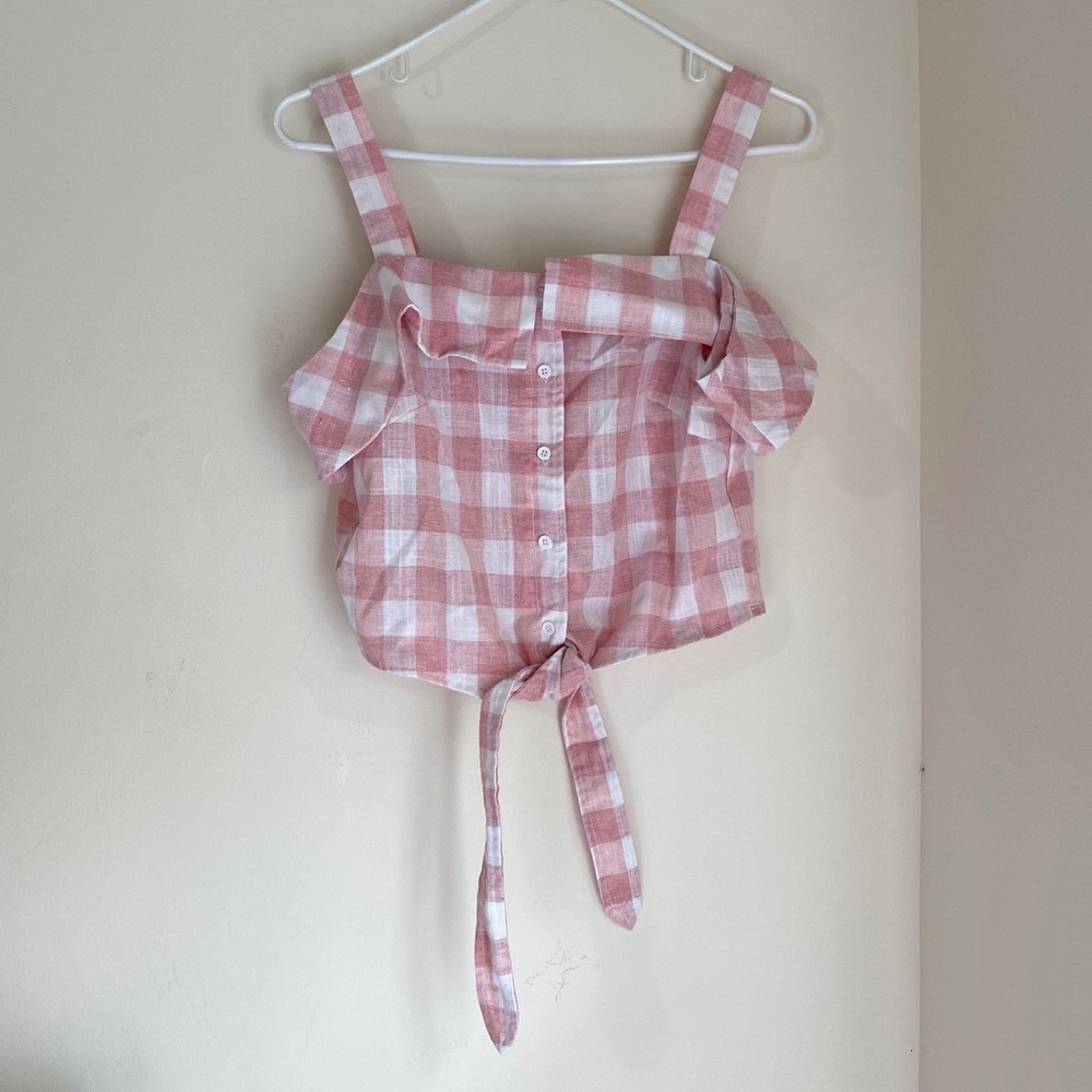 Lulu’s Gingham Top - image 1